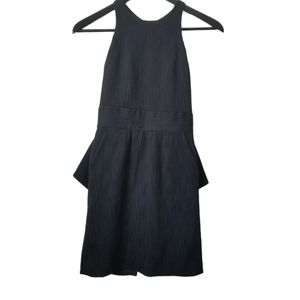 BCBGeneration women's LBD ruffle back pocket dress